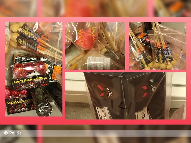 Illegaal vuurwerk aangetroffen in woning