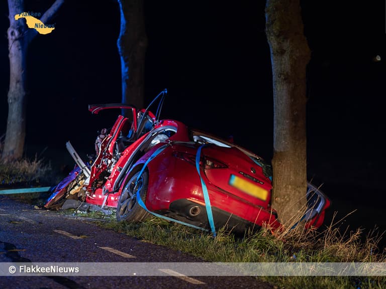 Ongeval op Westdijk tussen Melissant en Herkingen