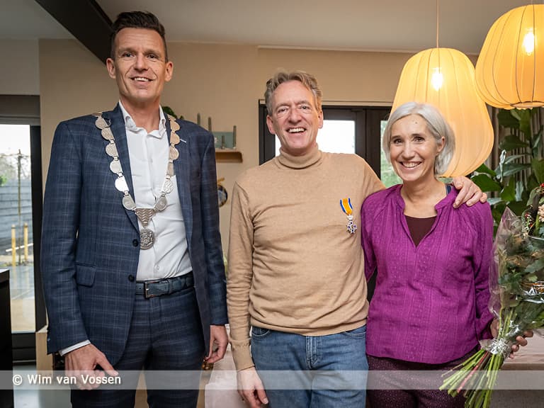 Peter Bennemeer uit Ouddorp Koninklijk onderscheiden