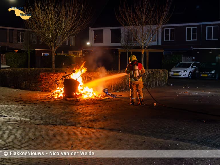 Rustige start van het nieuwe jaar op Goeree-Overflakkee