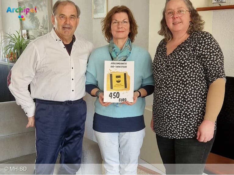 Gulle bijdrage voor MH-SD na reünie