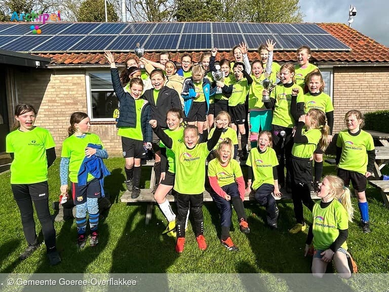 Meteen winnaars bij start schoolvoetbal op Goeree-Overflakkee
