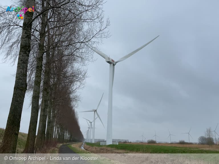 Gemeenteraad geeft geen steun aan onderzoek windpark Van Pallandtpolder