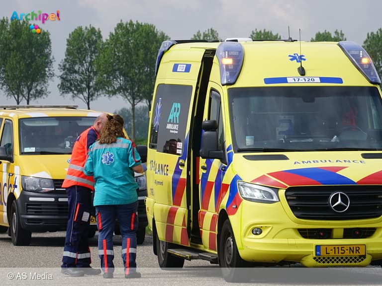 Motorrijder gewond na ongeval op Groeneweg in Nieuwe-Tonge