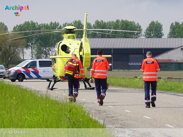 Motorrijder gewond na ongeval op Groeneweg in Nieuwe-Tonge