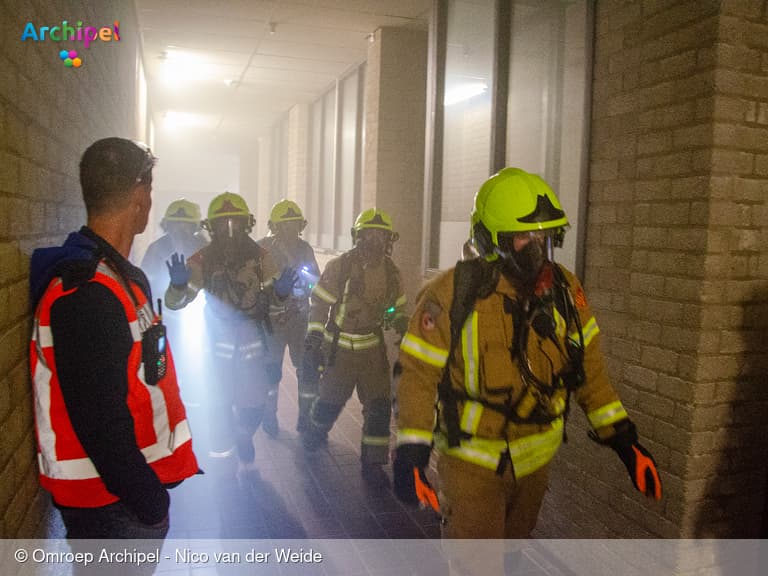 Oefening: schietpartij en brandstichting in een middelbare school