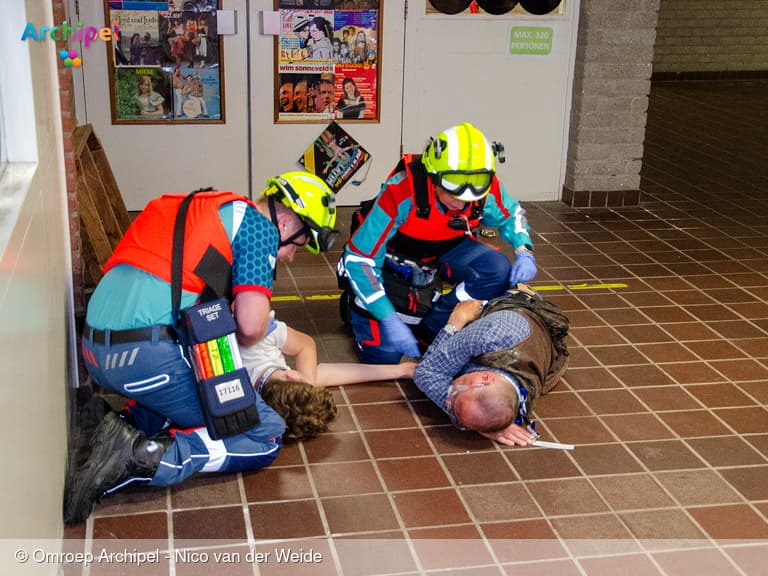 Oefening: schietpartij en brandstichting in een middelbare school