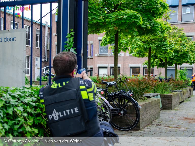 Oefening: schietpartij en brandstichting in een middelbare school