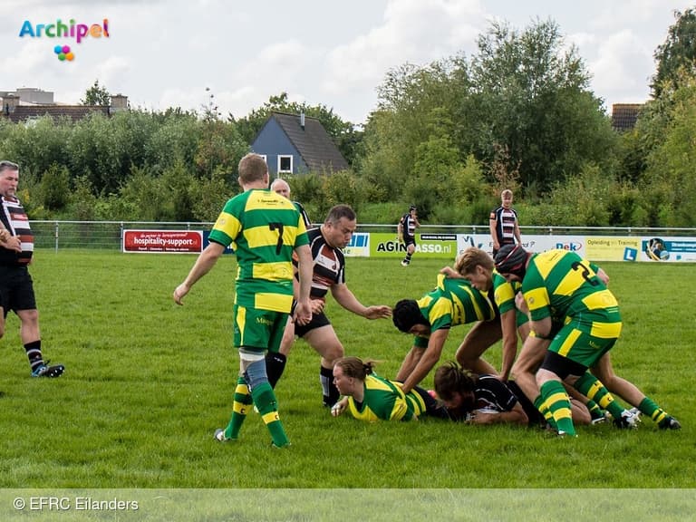 Eerste Flakkeese Rugby Club Eilanders herrezen onder Johannis Struik