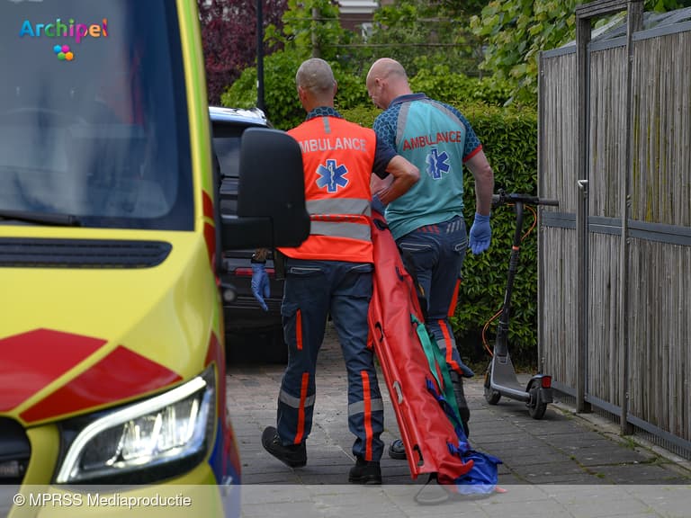 Ongeval met elektrische step in Middelharnis