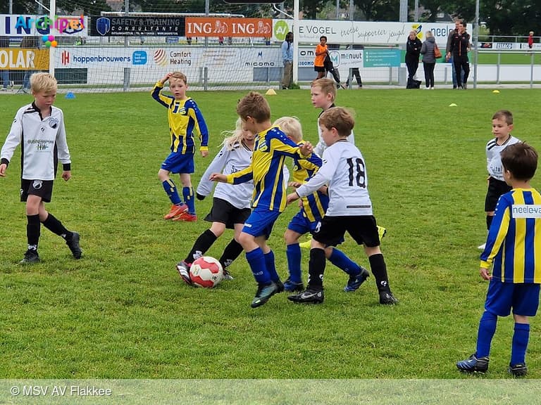 Jeugdtoernooien MSV & AV Flakkee succesvol verlopen