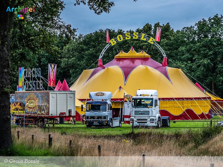 Het circus komt naar Middelharnis