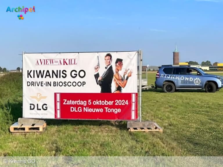 Drive In bioscoop voor het goede doel