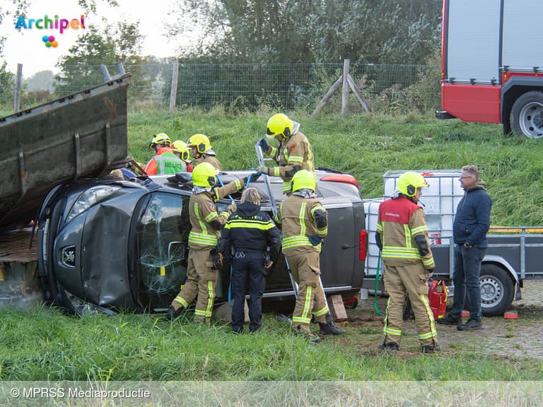 Grote brandweerwedstrijd met vele gewonden in Dirksland