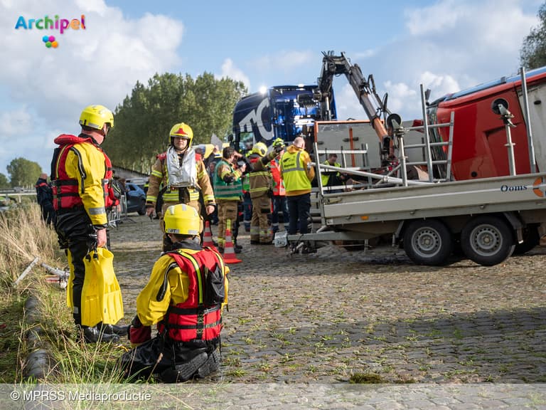 Grote brandweerwedstrijd met vele gewonden in Dirksland