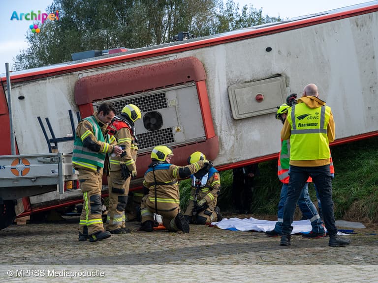 Grote brandweerwedstrijd met vele gewonden in Dirksland