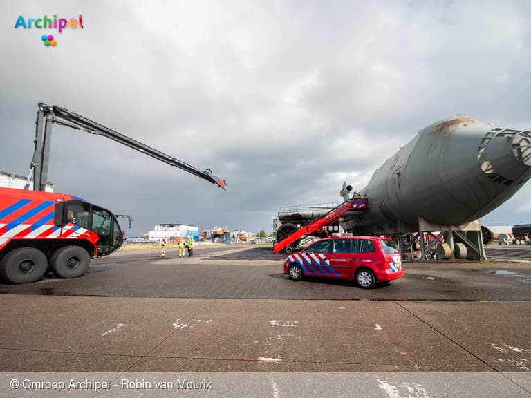Spannende finale voor jeugdbrandweer Den Bommel op Schiphol