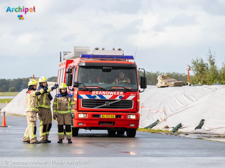 Spannende finale voor jeugdbrandweer Den Bommel op Schiphol