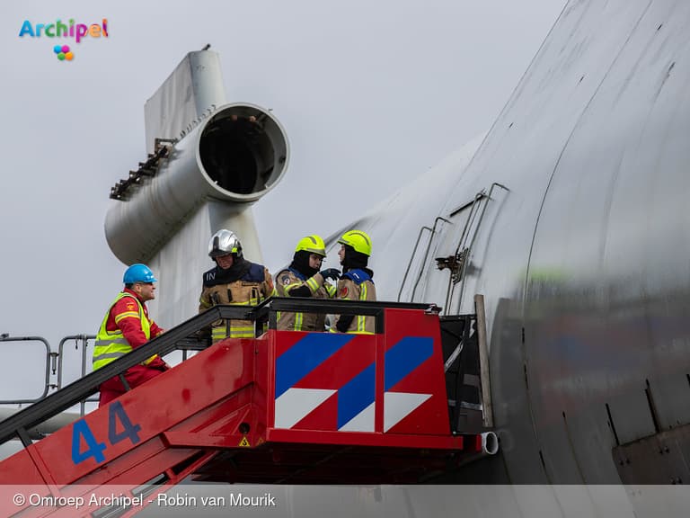 Spannende finale voor jeugdbrandweer Den Bommel op Schiphol