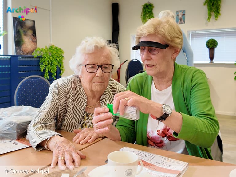 Sociale aspect van het Oogcafé is het belangrijkst