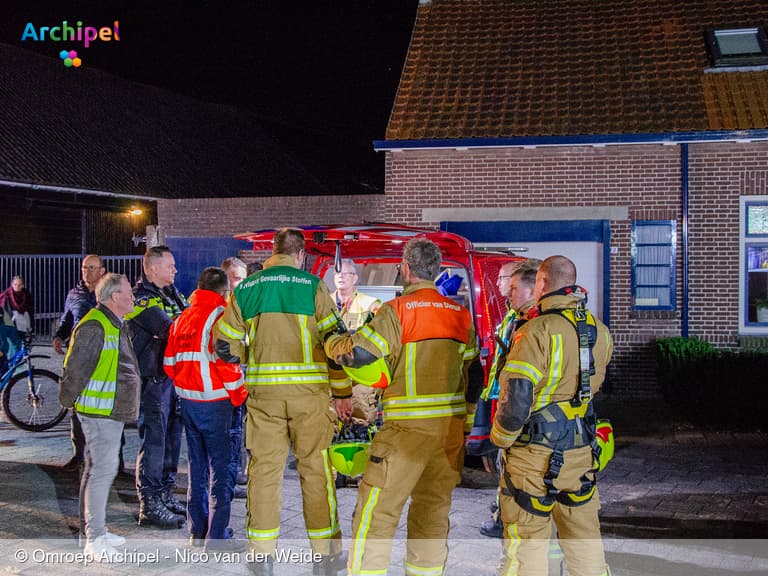 Brand in voormalig schoolgebouw in Sommelsdijk