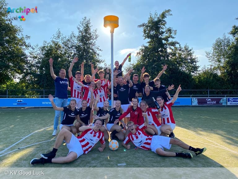 Dubbelslag voor KV Good Luck