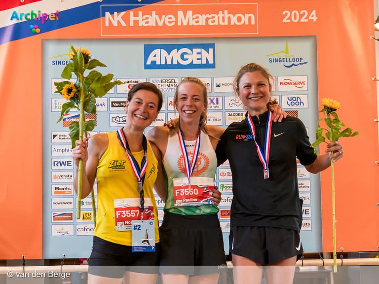 Van de Berge pakt derde plaats op NK