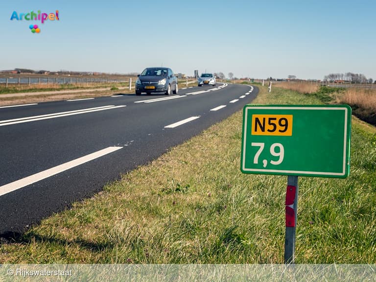 Bomen, insectenhotels en diervriendelijke doorgangen langs N59