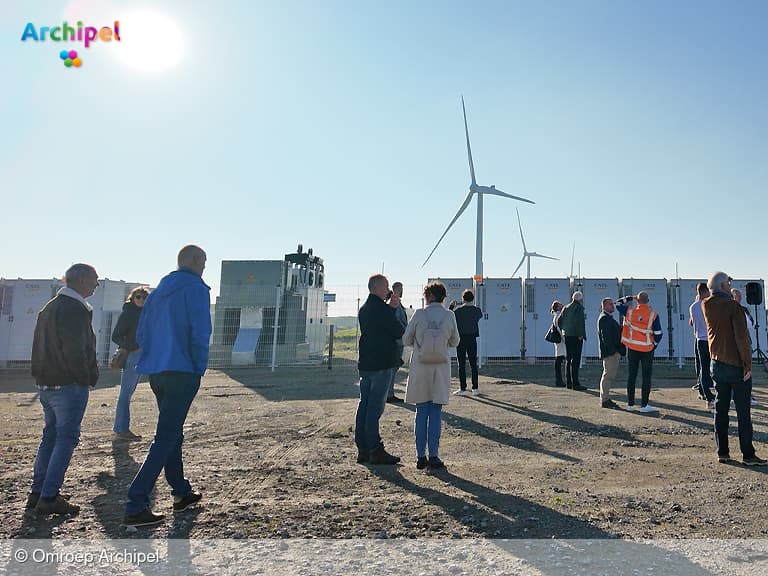 Nu in Ooltgensplaat, wind- en zonne-energie bewaren voor later