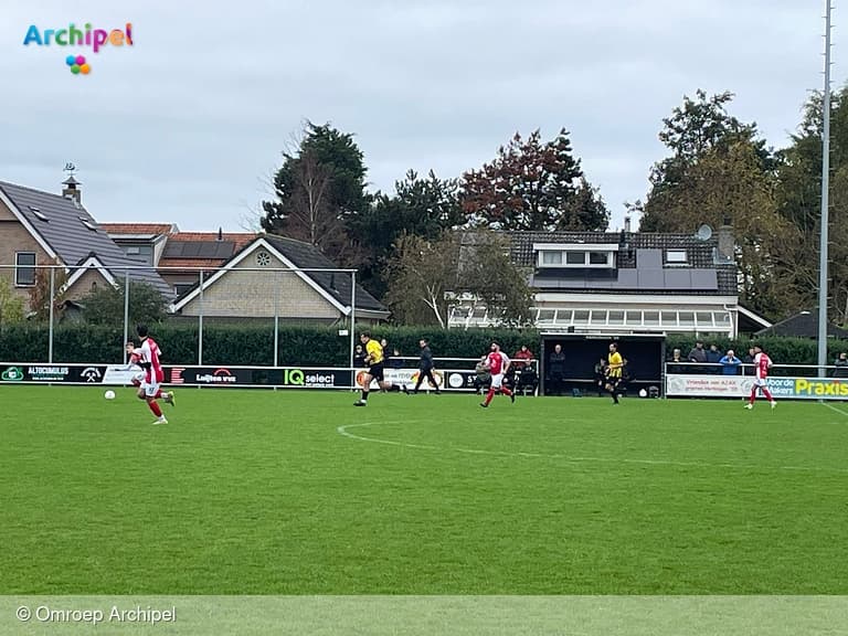 Herkingen neemt in 2 minuten tijd afstand van Goes