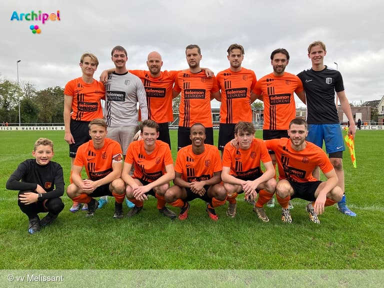 Melissant speelt weer spectaculaire wedstrijd maar speelt gelijk