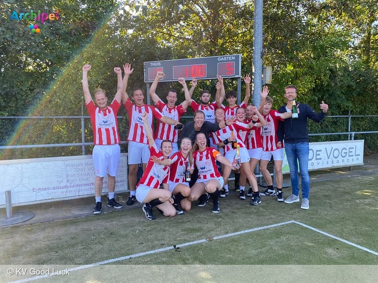 Korfbal vereniging Good Luck, de enige korfbalclub op Goeree-Overflakkee