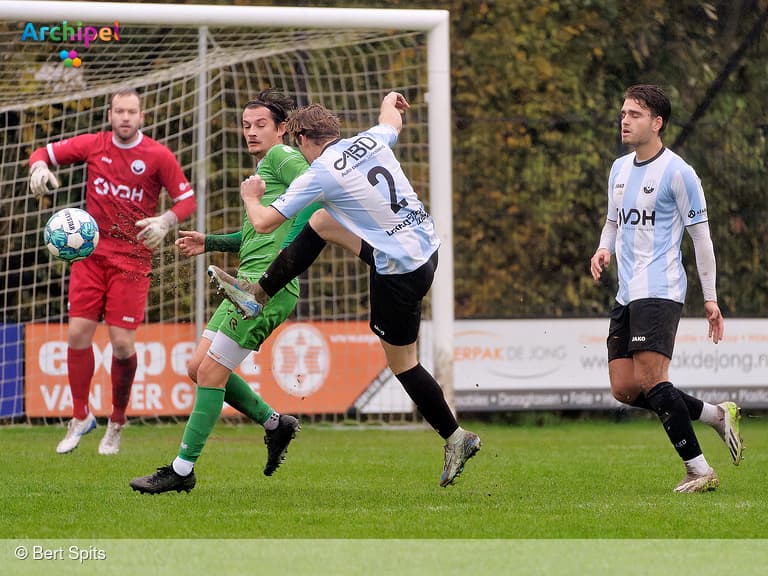 DBGC verliest nipt van DVV'09 in felbevochten derby