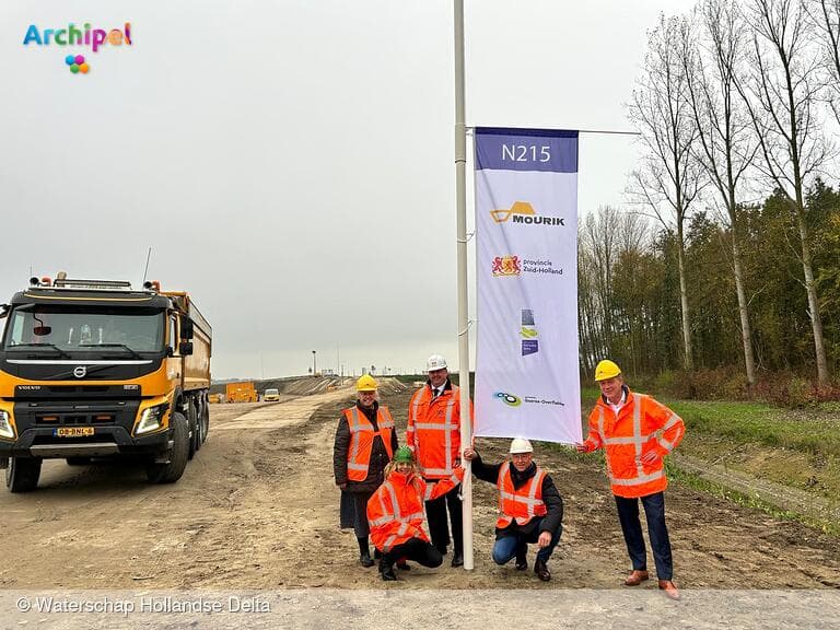 Laatste fase werkzaamheden N215 ter hoogte van Nieuwe-Tonge ingegaan