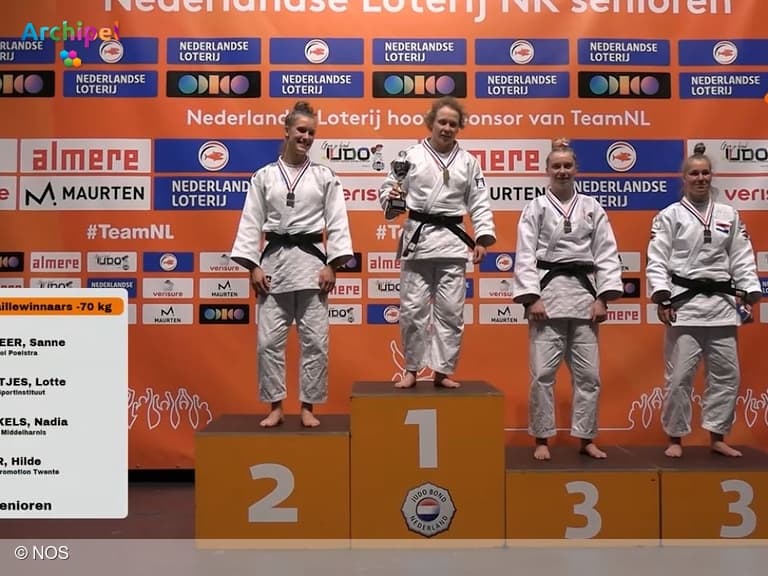 Bronzen plak voor Nadia Swinkels