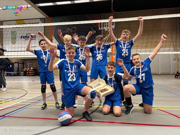 Intermezzo Jongens C1 kampioen in hun laatste wedstrijd