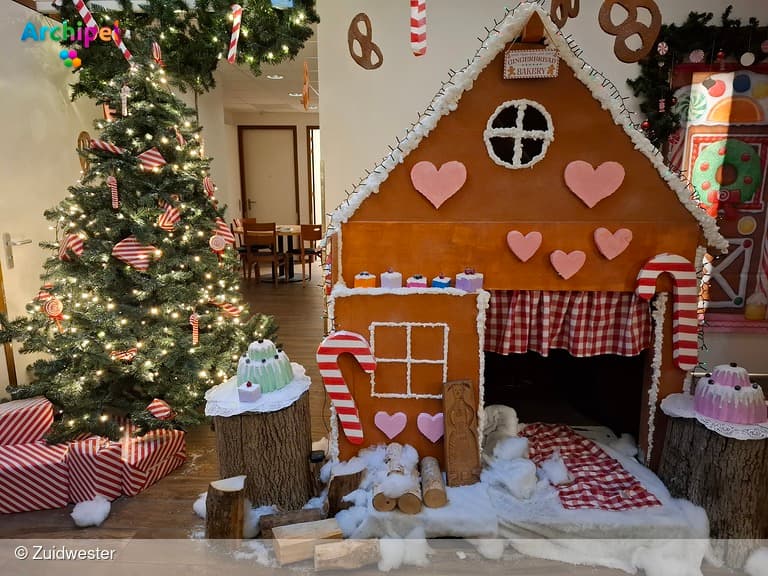 Kerstmarkt bij Hernesseroord goed bezocht
