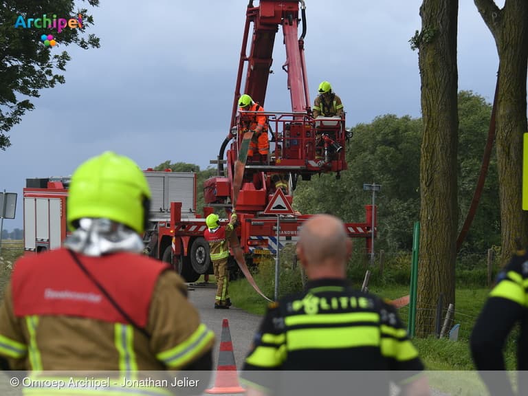 Herfstachtige storm op Goeree-Overflakkee