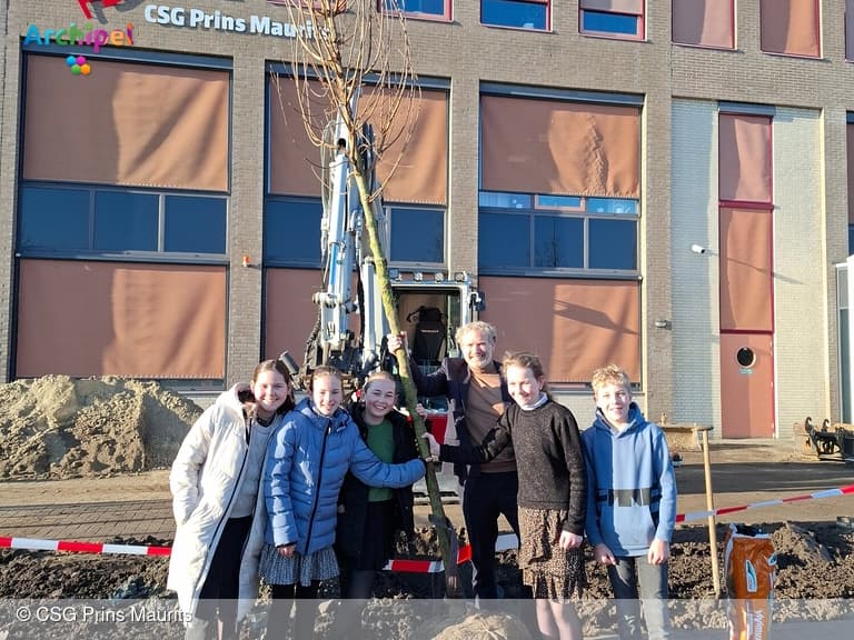 CSG Prins Maurits gaat voor een groen schoolplein