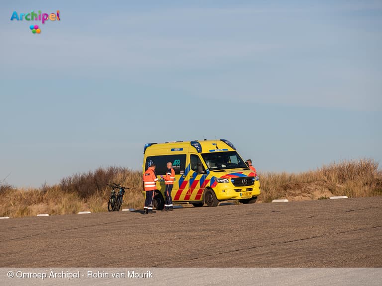 Traumahelikopter ingezet voor ongeval met fietser