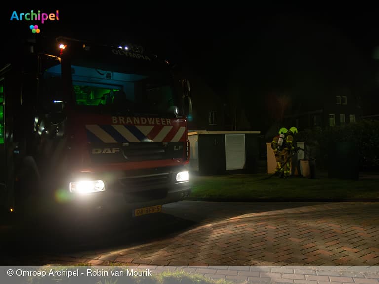 Vier branden in één nacht