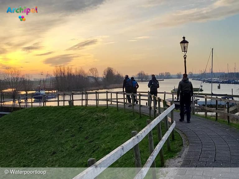 De Waterpoortloop gaat door drie provincies