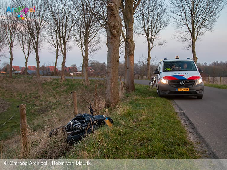 Twee ongevallen met motorrijder op zondagmiddag 9 maart