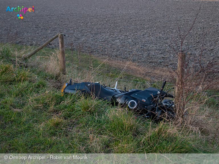 Twee ongevallen met motorrijder op zondagmiddag 9 maart