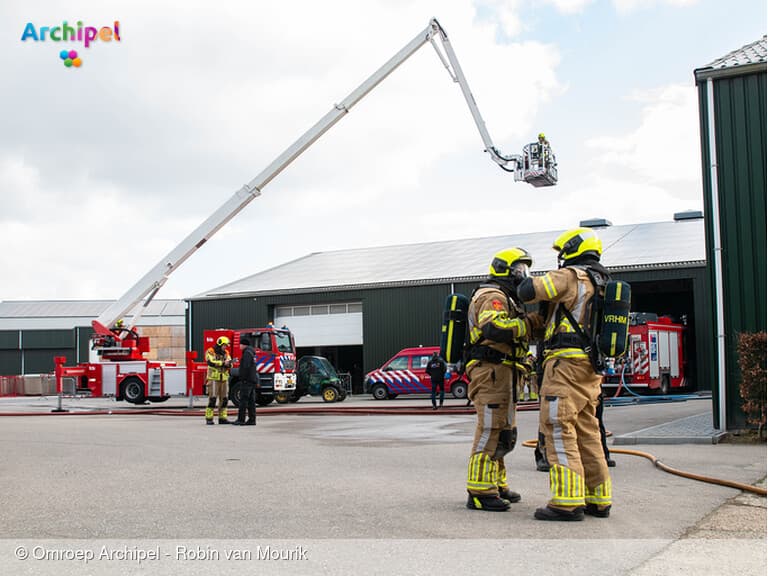 Spectaculaire brandweerwedstrijd in Nieuwe-Tonge