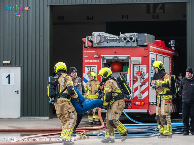 Spectaculaire brandweerwedstrijd in Nieuwe-Tonge