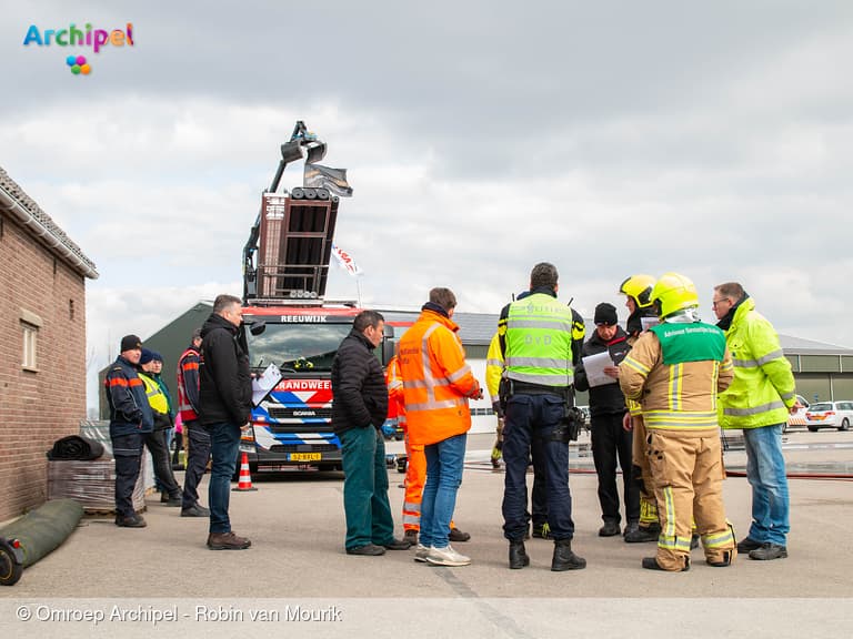 Spectaculaire brandweerwedstrijd in Nieuwe-Tonge