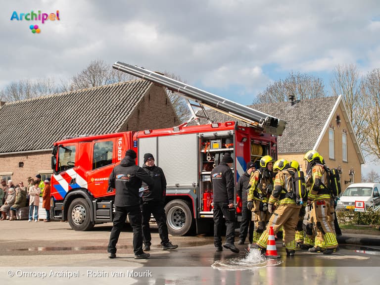 Spectaculaire brandweerwedstrijd in Nieuwe-Tonge