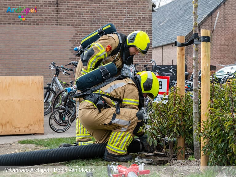 Spectaculaire brandweerwedstrijd in Nieuwe-Tonge