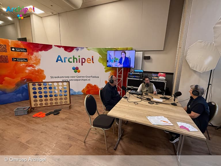 Omroep Archipel op de TREND Consumentenbeurs in Ouddorp